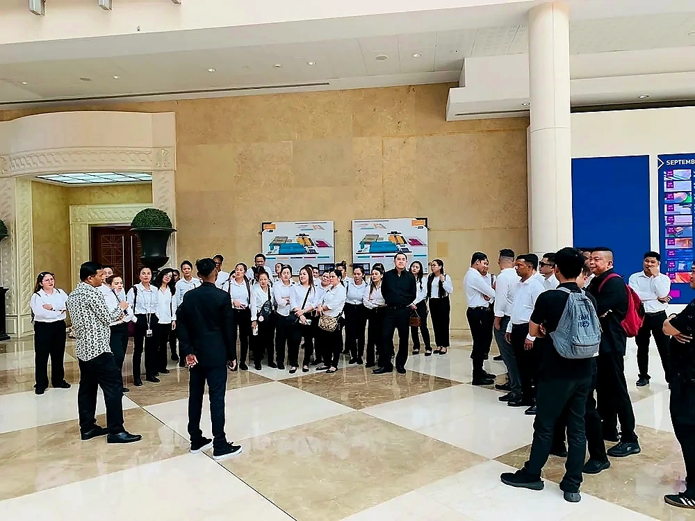 Corporate event staffing